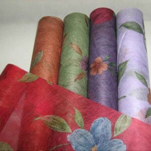 Ύφασμα non wooven floral 70 cm X 10 yds