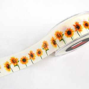 Κορδέλα με σχέδιο λουλούδι ήλιο